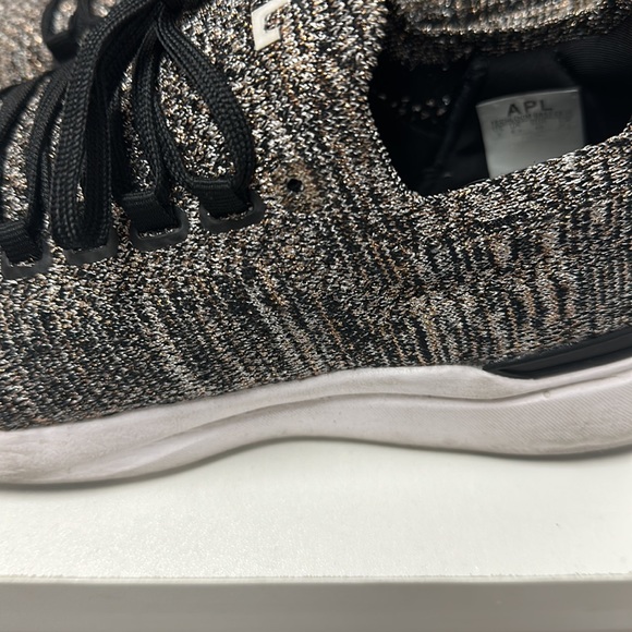 APL Techloom Breeze Sparkly Black and Gold women’s Sz 9 - Picture 5 of 12